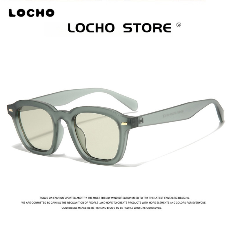 Retro แฟชั ่ นสแควร ์ แว ่ นตากันแดดผู ้ หญิงผู ้ ชายแว ่ นตากันแดดคลาสสิก Vintage UV400 กลางแจ ้ ง D455