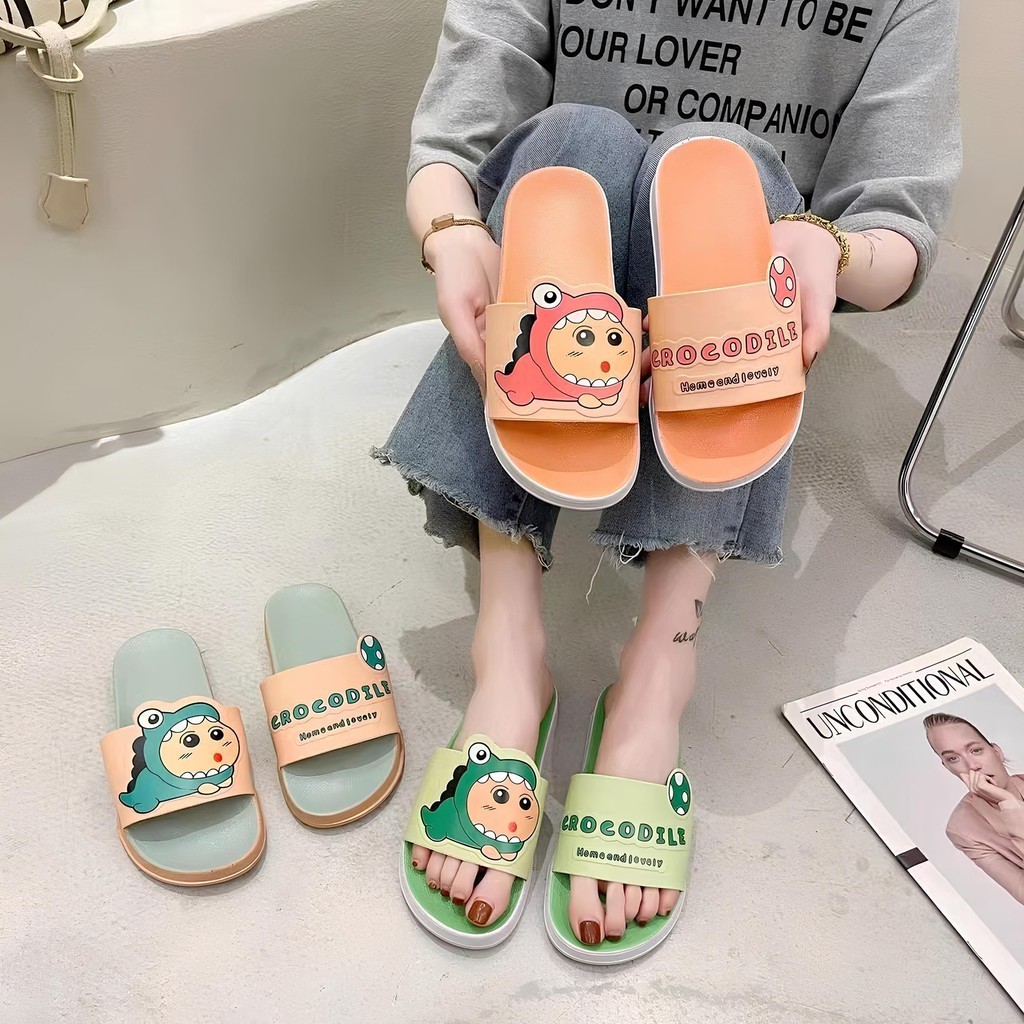 SALE ลดล้างสต็อก รองเท้าแตะ ผู้หญิง รองเท้า แฟชั่น ลายการ์ตูน พื้นนุ่ม ใส่สบายเท้า SIZE 36-41