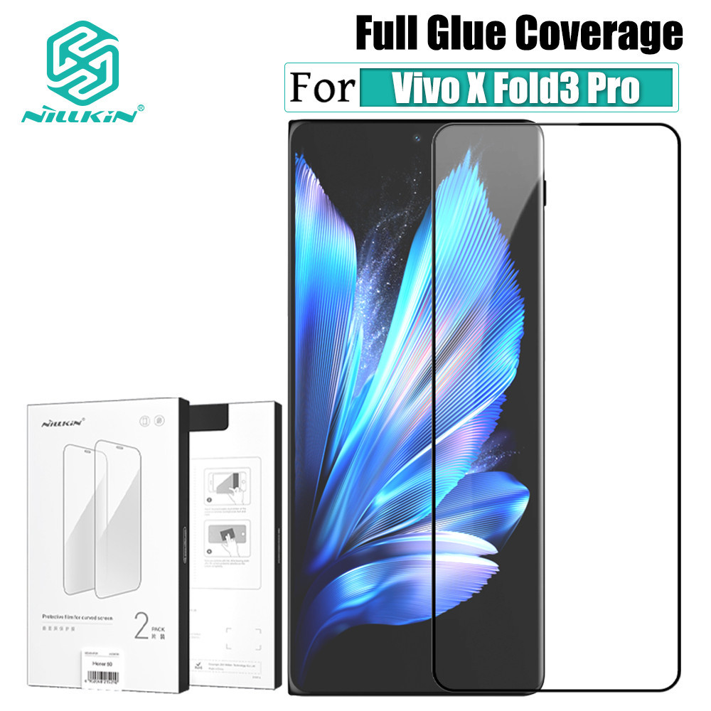 Nillkin 2 ชิ้นปกป้องหน้าจอสําหรับ Vivo X Fold3/พับ 3 Pro ฟิล์ม Plexiglass ทนต่อแรงกระแทก (ไม่ใช่กระจกนิรภัย)