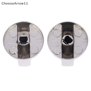 CHE โลหะ 8 มม. Universal Silver เตาแก๊สปุ่มควบคุม Adaptors เตาอบ TH