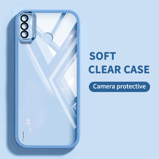 YBDสีโปร่งใสเคสโทรศัพท์สําหรับTecno Spark 6 Go Spark Go 2020…