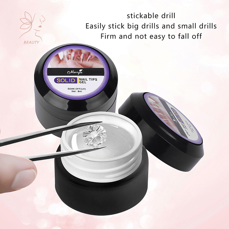 [maybeauty] 1PC Solid Pasteกาวไหลเล็บIngเจลแพทช์เล็บกระป๋อง {TH} ราคา ถูกที่สุด ดีลบีเคเค แกลเลอรีภาพที่ 6