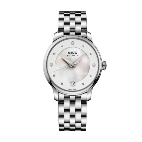 Mido/mido Beren Saili Series Steel Band Automatic Swiss Mechanical Ladies Diamond Watch 33.00mm M039.207.11.106.00
