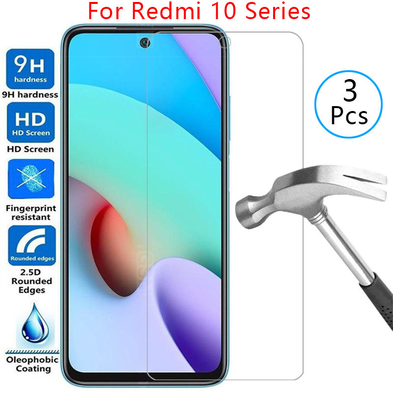 เคสสําหรับXiaomi redmi 10 Prime 2022 10AฝาครอบกระจกนิรภัยบนRedmi10 5g 10 Prime redmi10a A a10 coque 
