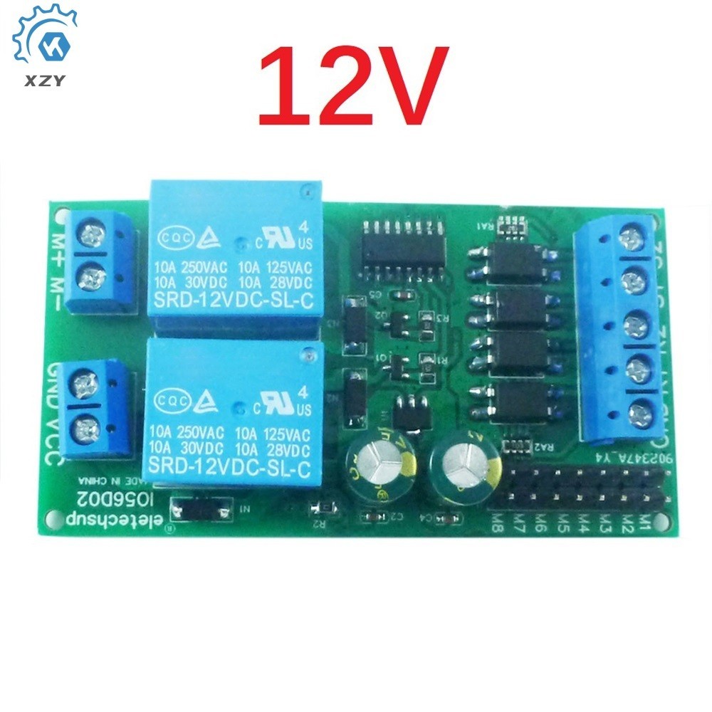 Io56d02 DC12V/DC24V DC Motor Controller Relay Board Forward/Reverse Control Limit Start And Stop Swi