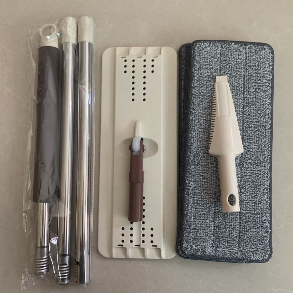 [Hot Sale]Scratch-off Mop Rod Replacement Cloth Household Flat Mop Folding Portable Original Accessories Mop6.6