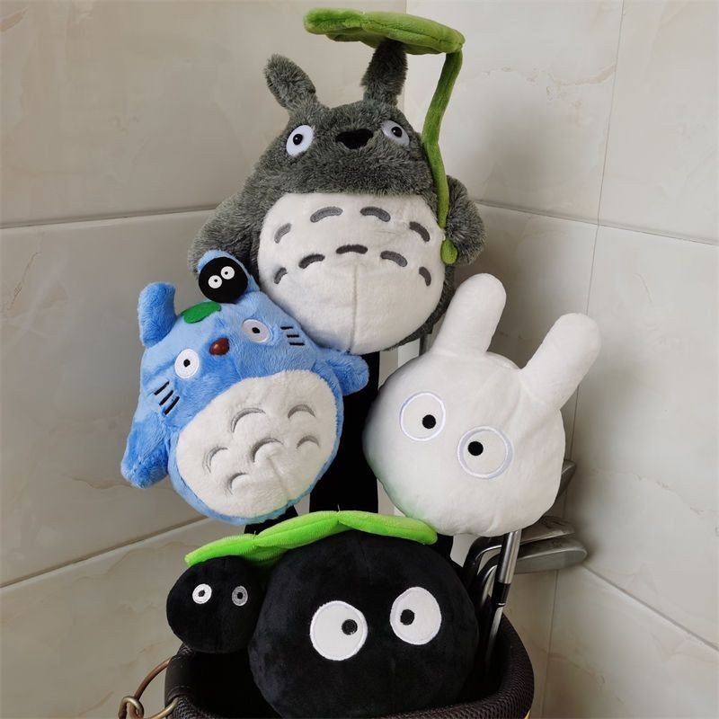 My Neighbor Totoro Club Cover การ์ตูนกอล์ฟไม้ Club Cover วัยรุ่นฝาครอบป้องกันฝาครอบเหล็ก No. 1 Mu Miyazaki Hayao Golf Head My Neighbor Totoro HAPB