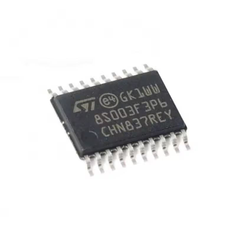 STM8S003F3P6 STM8L051F3P6 STM8L151F3P6 TSSOP20 STM ส่วนประกอบอิเล็กทรอนิกส์วงจรรวม Microcontroller
