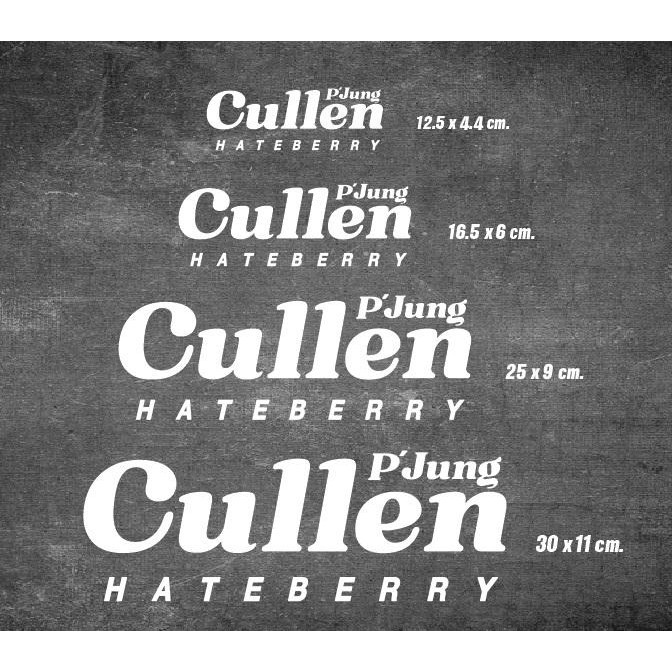 สติ๊กเกอร์ Cullen Hateberry Sticker มอเตอร์ไซค์ รถ Motorcycle