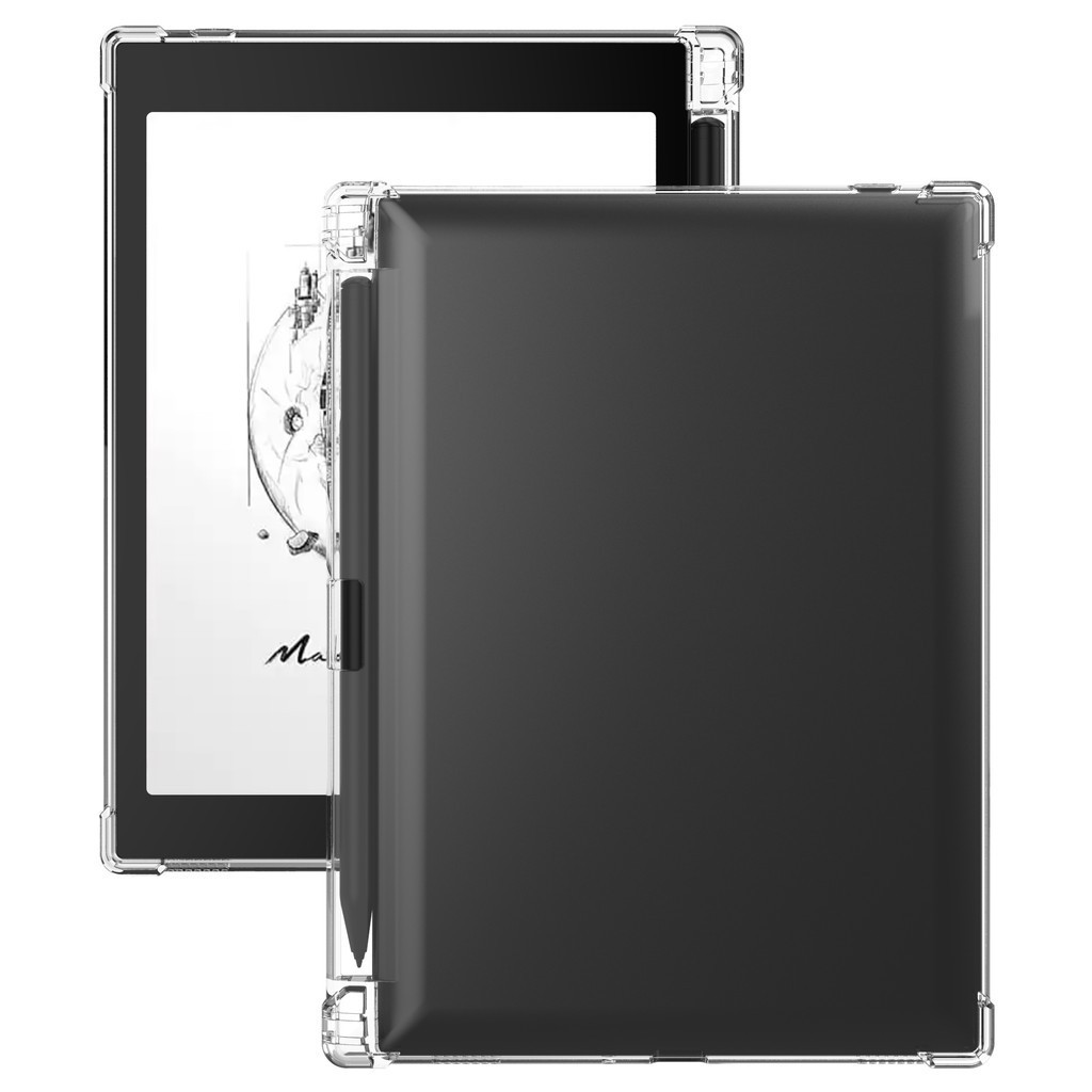 เคสใสสําหรับ 7.8" แท็บเล็ต Boox Tab Mini C/Boox Tab8 C/Tab8 - ฝาหลังแบบนุ่มยืดหยุ่นซิลิโคนใสบางพร้อมที่วางปากกา