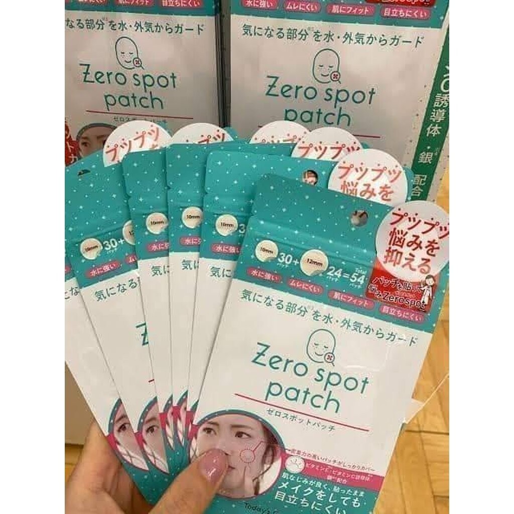 Zero Spot Patch 54Pcs แผ่นแปะสิวจากญี่ปุ่น