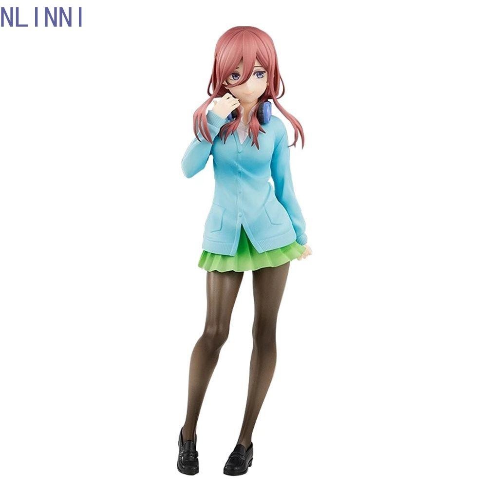 NLINNI Quintessential Quintuplets Nakano Itsuki PVC อะนิเมะ Nakano Ichika Nakano Miku ของเล่น