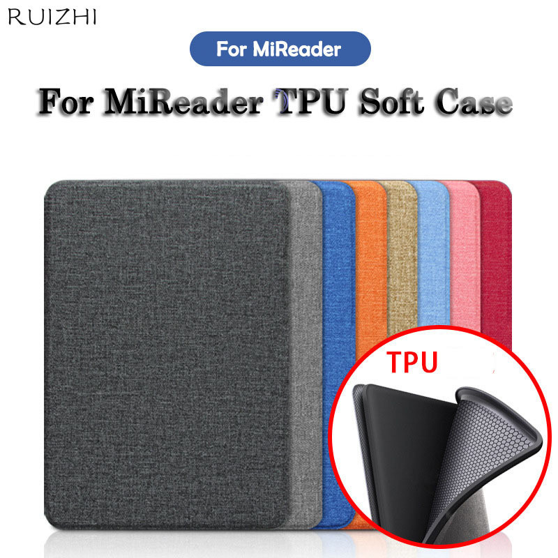 Mireader Case Flip 6 นิ้วสําหรับ Xiaomi Ebook Reader Holster ฝาครอบฝังตัวสําหรับ E-book Reader 6 ฝาค