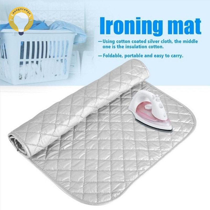 [neogrange] แผ่นรองรีดผ้าแบบพกพา แผ่นรองรีดผ้ากันลื่นทนอุณหภูมิสูง TH