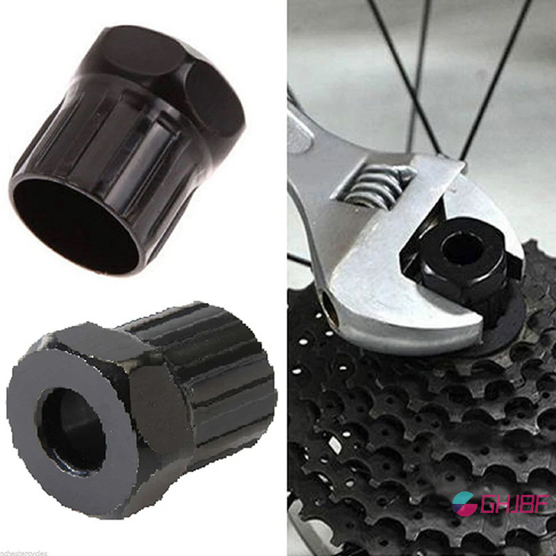 GHJBF] จักรยานด้านหลัง Collaring Remover ซ่อมเครื่องมือ Freewheel ซ็อกเก็ตสีดํา CASSETTE Crank ล้อเครื่องมือกําจัด ศคนเต่า