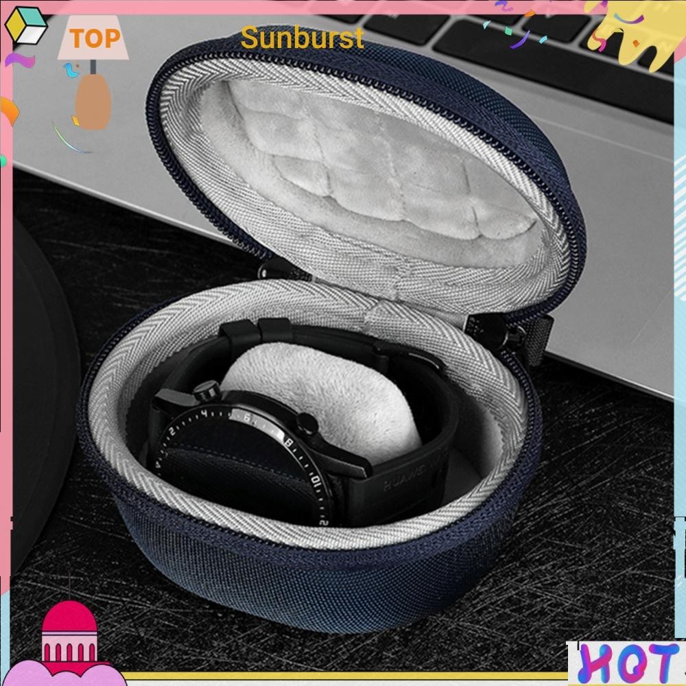 กระเป๋าใส่แบบแข็ง กระเป๋าเก็บป้องกัน EVA สําหรับ Galaxy Watch5/Watch 4 Classic [Sunburst11.th]