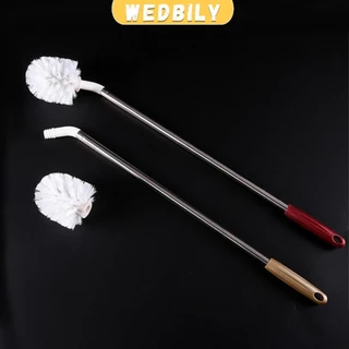Wedbily แปรงล้างถังน้ําดื่ม ด้ามยาวสแตนเลส ทำสะอาดได้ทั่วถึง หัวแปรงทรงกลม Bucket brush