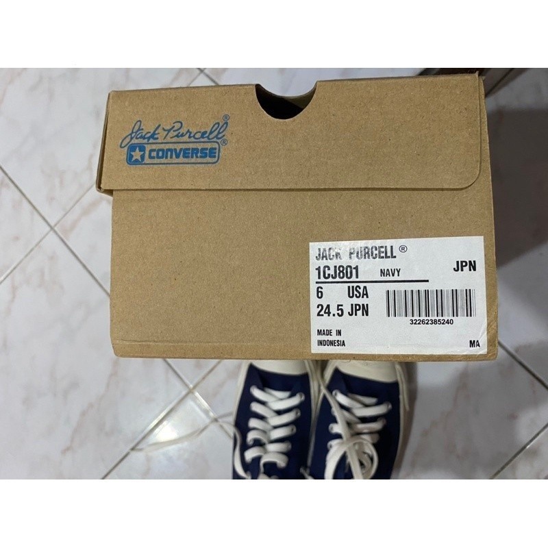 CONVERSE JACK purcell JAPAN EDITION รองเท้ากีฬาแท้ %