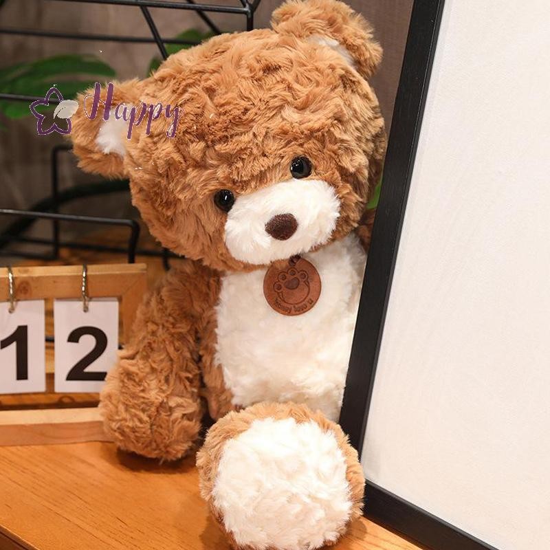 <แฮปปี้เบย์> 35 ซม.น่ารักปุยฟ็อกซ์ตุ๊กตานุ่มการ์ตูนสีส้มสุนัขจิ้งจอกตุ๊กตาตุ๊กตาเด็กเอาใจเด็กของขวัญวันเกิดลดราคา - รูปที่ 2