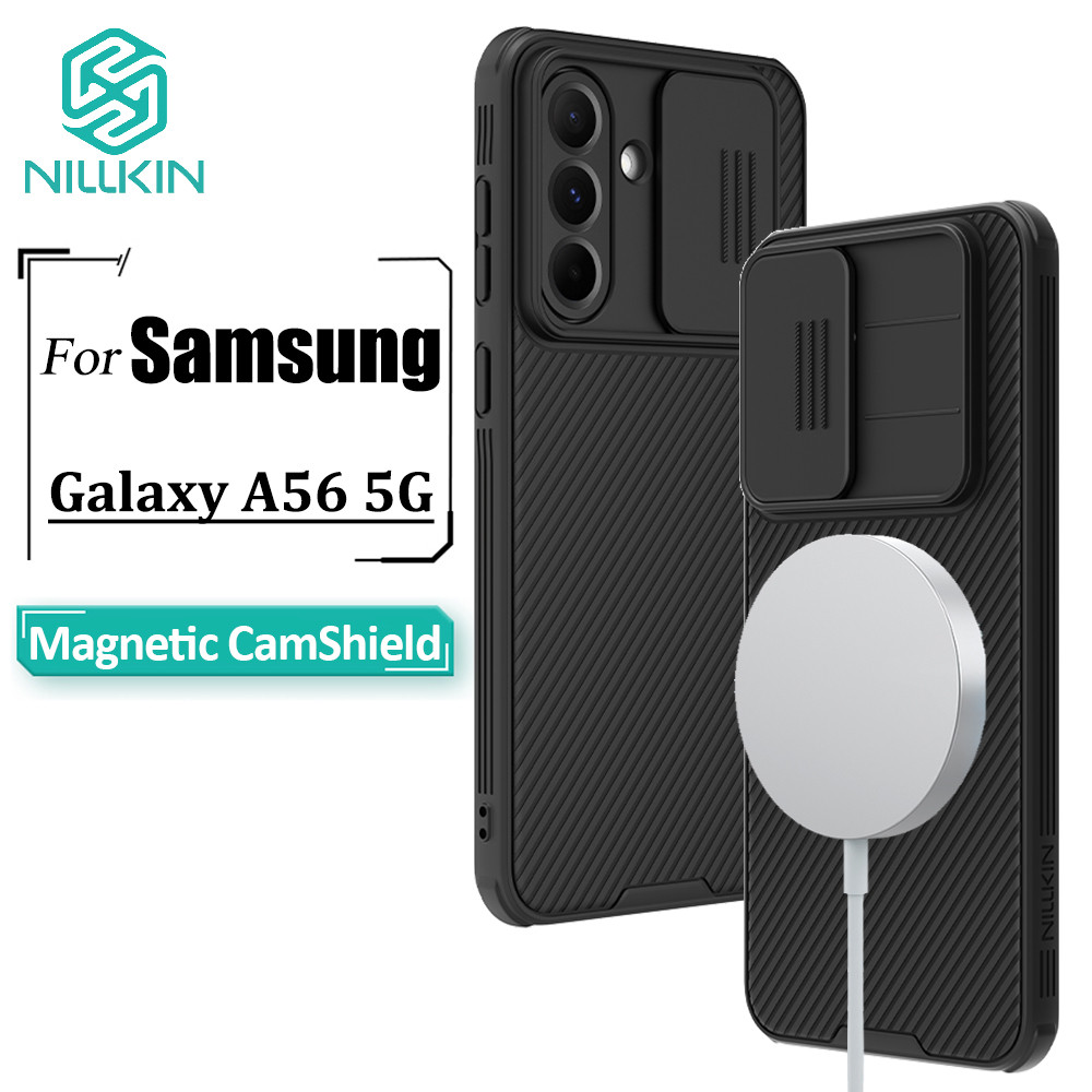 เคสแม่เหล็ก Nillkin สําหรับ Samsung Galaxy A56 5G เคส CamShield Pro กล้อง Slider ป้องกันกันกระแทกฝาหลัง