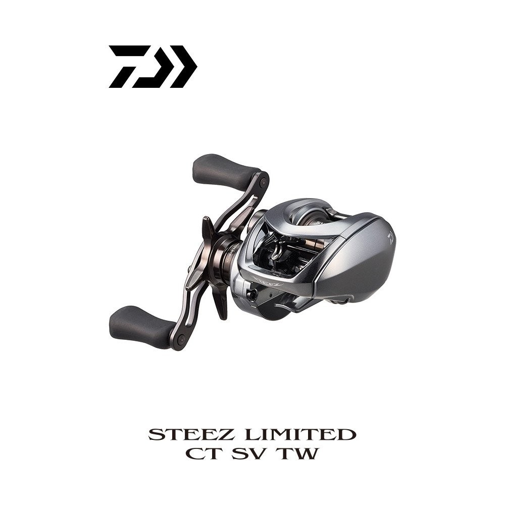 รอกตกปลา DAIWA Daiwa 25 รุ่นใหม่ STEEZ LTD CT SV TW แบบไมโครเบทคาสติ้งสำหรับปลาเบส