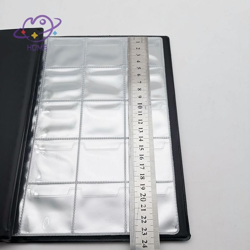 [mayhome] รวบรวมอัลบั้มเงิน 150 Pockets Coins Collection Album Book For Collector Coin Holder Album Penny Coin Storage {TH}