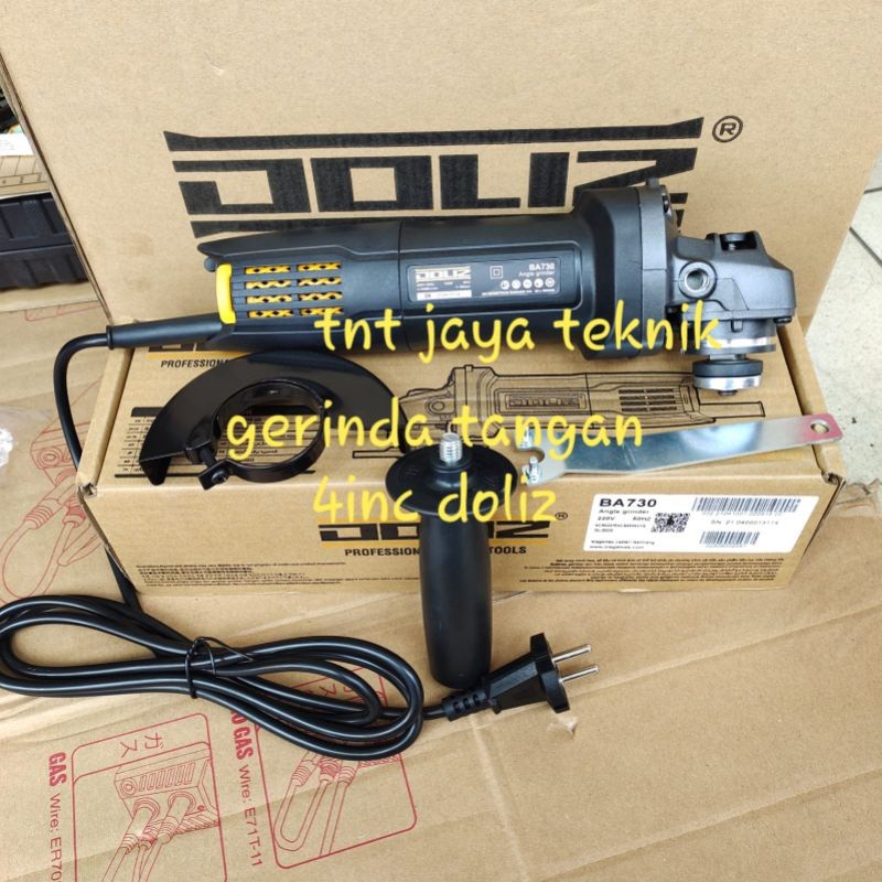 MESIN DOLIZ BA 730 เครื่องกรอมือ / เครื่องกรอมือ 4" DOLIZ BA 730 / 4 INC เครื่องกรอมือ DOLIZ BA 730