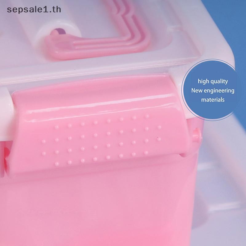 # ขาย # กล่องเก็บของพลาสติก หน้า พร้อมฝาปิดของเล่นเด็กแบบพกพานักเรียนเครื่องเขียนกล่องเก็บเครื่องประดับคอนเทนเนอร์เครื่องสําอางเรียงลําดับกล่อง .