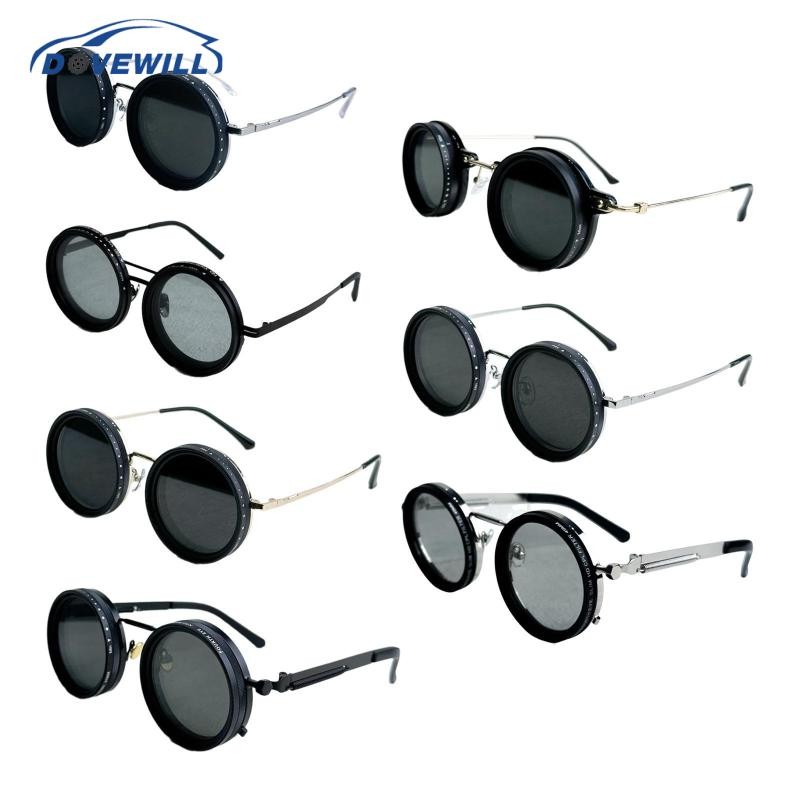 [Dovewill] แว่นกันแดดแบบปรับได้แว่นตาโพลาไรซ์ทรงกลมสําหรับตั้งแคมป์กีฬากลางแจ้ง - รูปที่ 3