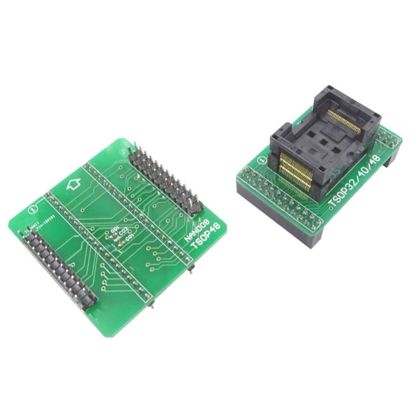 EZR Conductiveity NAND08 TSOP48 อะแดปเตอร์สําหรับ TL866II Plus โปรแกรมเมอร์ ความทนทานที่แม่นยําและติ