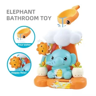 💦COD💦ของเล่นในห้องน้ำ ช้างตลกน่ารัก สวนน้ำแสนสนุก ของเล่นอาบน้ำเด็ก Bath Toys ฝักบัวเด็ก