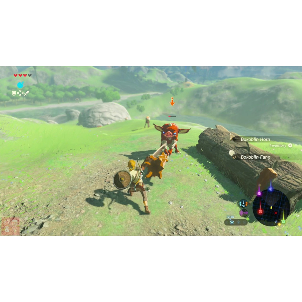 NINTENDO SWITCH The Legend of Zelda : Breath of the Wild ตลับเกม แผ่นเกม มือหนึ่ง
