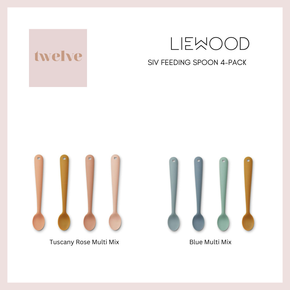 LIEWOOD l Siv ช้อนป้อนอาหาร 4 แพ็ค