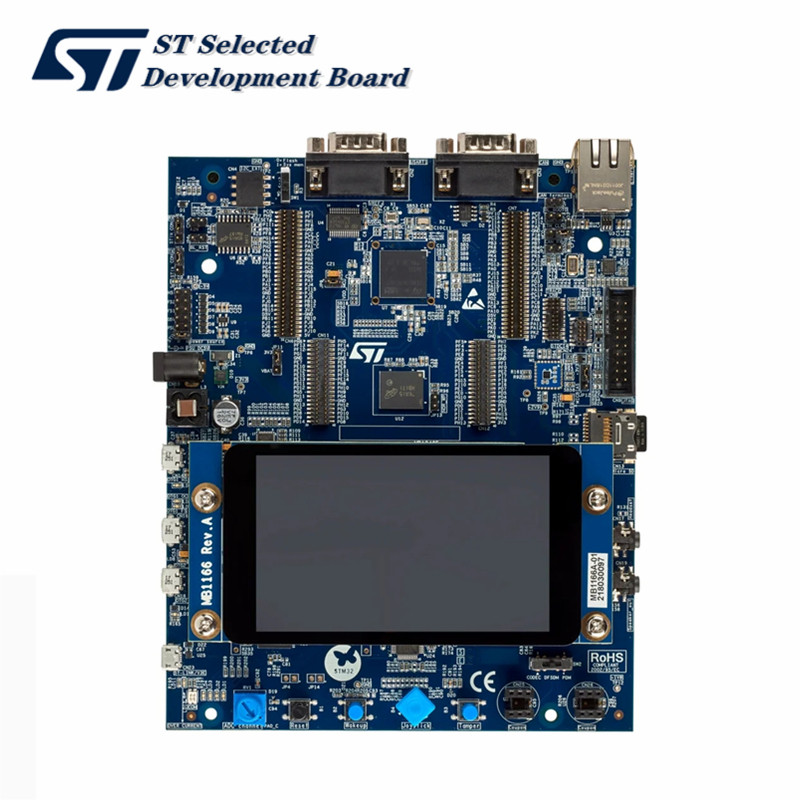 1 ชิ้น/ล็อต STM32H757I-EVAL STM32H7 ARM Cortex-M4/M7 32-Bit Microcontroller Earation Board สต็อกเดิม