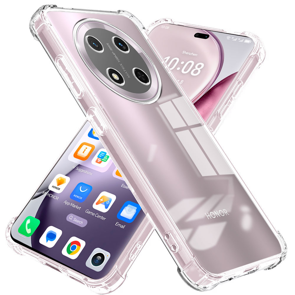 กันกระแทกล้างเคสโทรศัพท์สําหรับ Honor X9C 5G กรณีโปร่งใสซิลิโคนนุ่มปกหลังสําหรับ Honor X8C X7C กันชน Funda