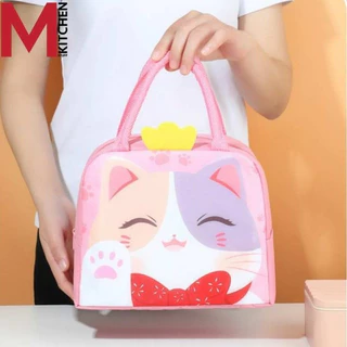 M KITCHEN TV36 กระเป๋าเก็บอุณหภูมิ กระเป๋าใส่กล่องอาหาร เก็บร้อนเย็น (C6)