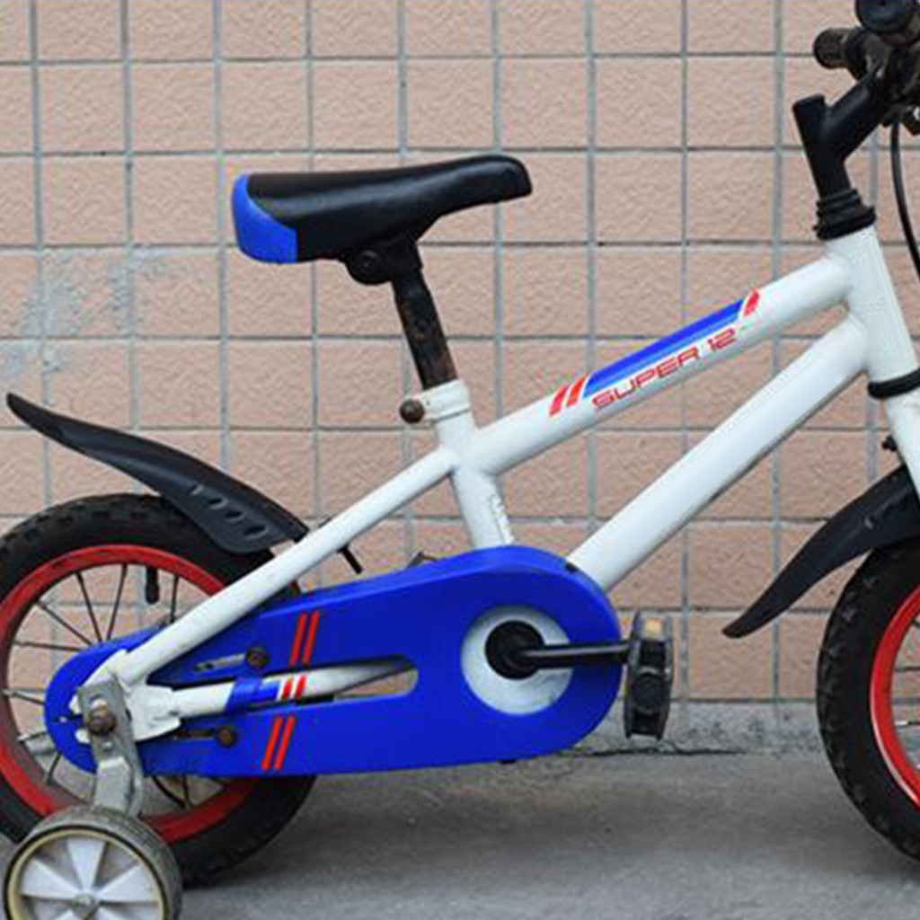 [YUE]1 คู่จักรยานเด็ก Mudguards PVC พลาสติกด้านหน้าและด้านหลัง Fender Kit PVC Mudguards พร้อมสกรู ราคา ถูกที่สุด ดีลบีเคเค แกลเลอรีภาพที่ 4