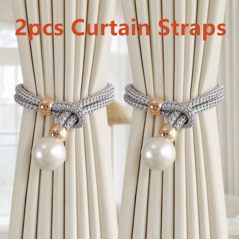 แนะนำ ผ้าม่าน 2 ปรับผ้าม่านมุกผ้าม่านผ้าม่านผ้าม่านหัวเข็มขัดเก็บอุปกรณ์ตกแต่งผูกเชือก ราคาพิเศษ มีเก็บเงินปลายทาง