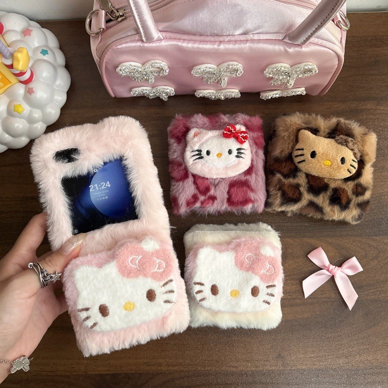 เคส iPad case Samsung Galaxy Z Flip 5 เคสไอแพด กรณีแบน Pikachu เข้ากันได้ Samsung Galaxy Z Flip 3/4 