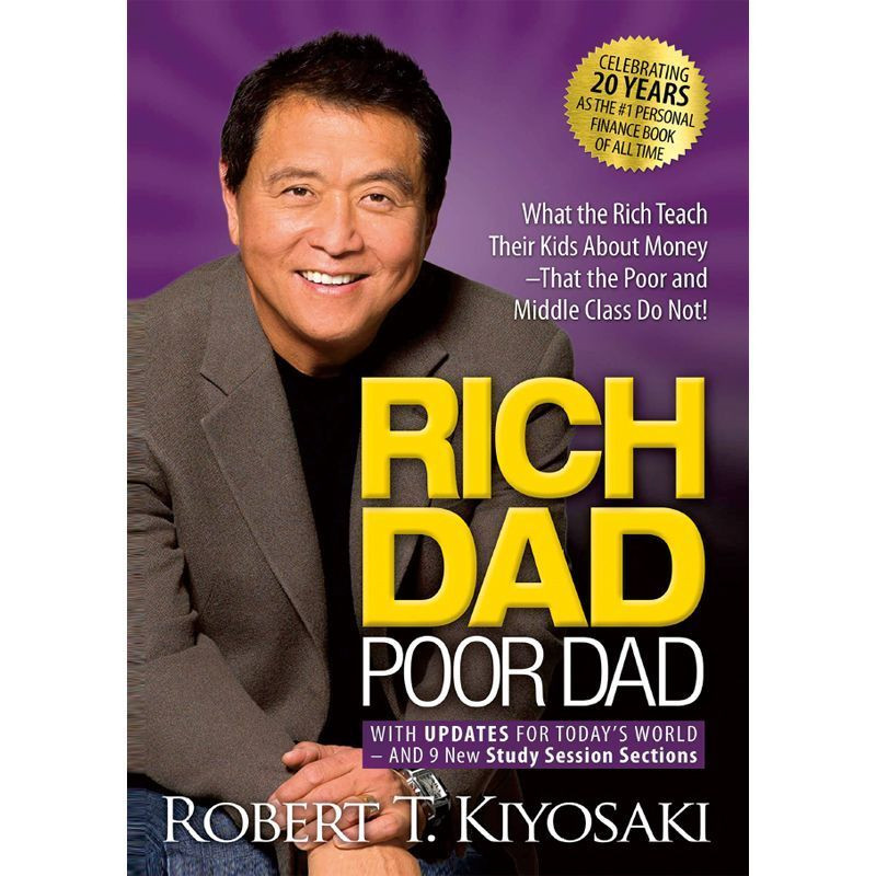 Spot English Original Edition Rich Dad Poor Dad Rich Dad Poor dad2เวอร์ชันอัปเดตทางกายภาพ