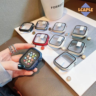ฮาร์ดพีซีป้องกันหน้าจอกรณีกันชนอุปกรณ์เสริม for Apple Watch SE 3 Series 11 10 9 8 7 6 5 4 Iwatch 46 45 44 42 41 40 38 มม