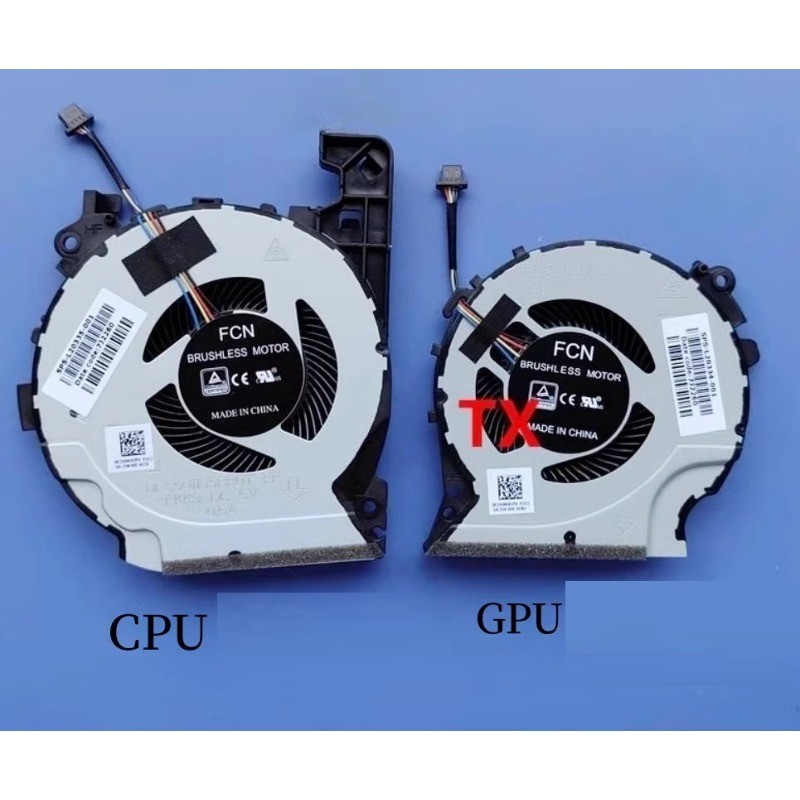 ยี่ห้อใหม่ HP 15CX 15-CX CX0XXXXX 15T-CX TPN-C133 L20334-001 L20335-001 พัดลมระบายความร้อน