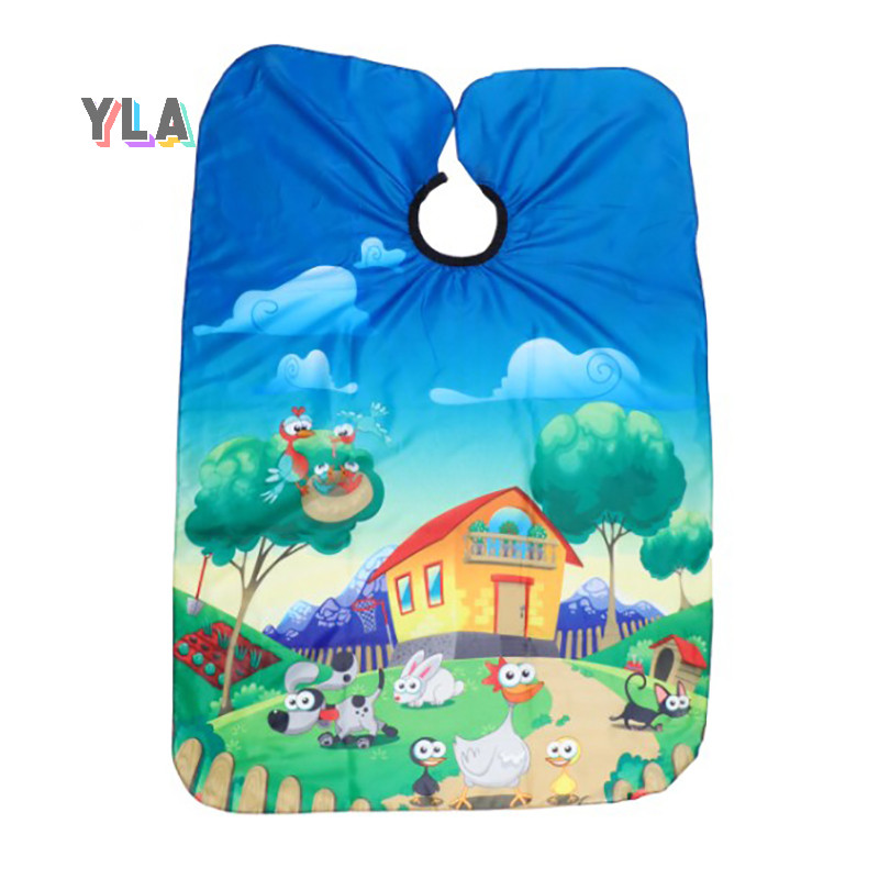 Yla> ผ้าคลุมตัดผม กันน้ํา สําหรับเด็ก ร้านทําผม ใหม่