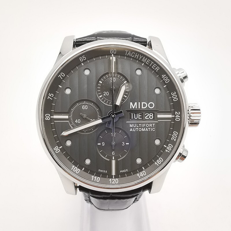 Mido/multifortm005.614.16.061.00 นาฬิกาข้อมือ เส้นผ่าศูนย์กลาง 44 มม. สําหรับผู้ชาย