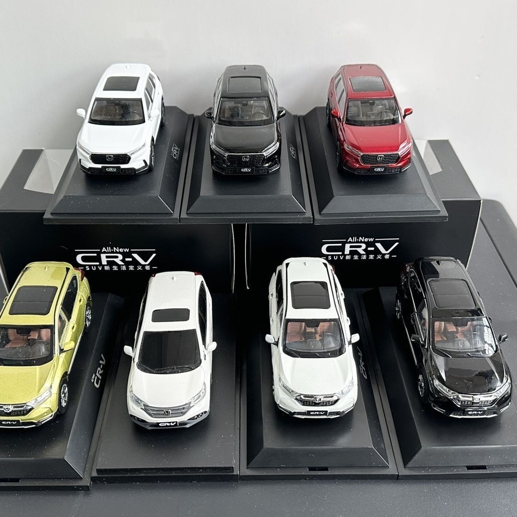 1/43 Dongfeng Honda CRV Series 2017 2023 ของเล่นสําหรับเด็ก