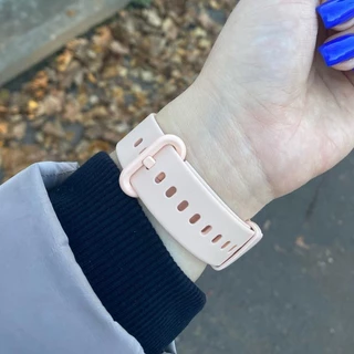 สายซิลิโคนสําหรับ Xiaomi Mi นาฬิกา Lite 1 2 Redmi นาฬิกา 2 Lite Tali Pengganti นุ ่ มกีฬา Bahan Band สําหรับ Mi Poco เข ็ มขัดสมาร ์ ทสายนาฬิกา