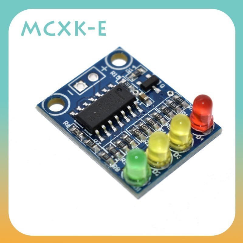 Xd-82b โมดูลแสดงระดับแบตเตอรี่ 12V 4 ย่อหน้า 4 ตัวบ่งชี้แบตเตอรี่ออนบอร์ด ไฟ LED