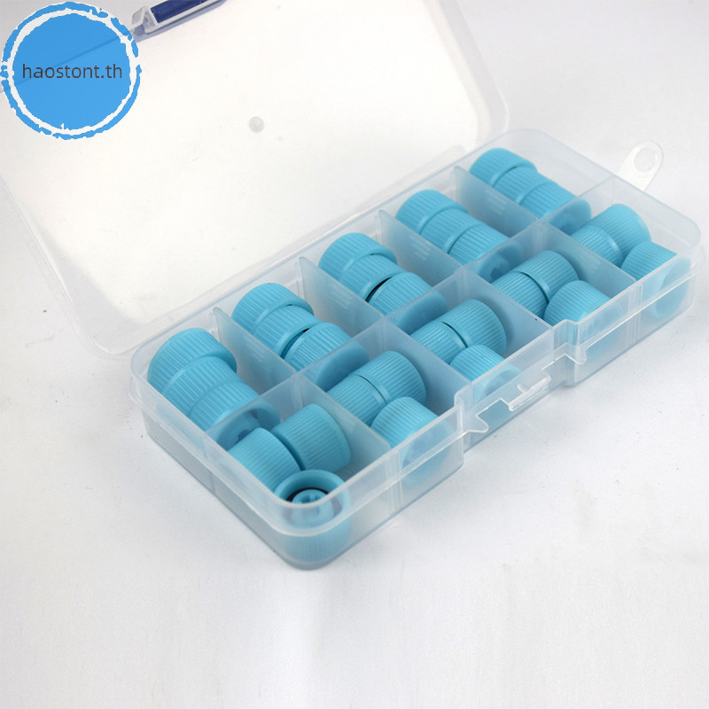 Haostont 30 ชิ้นบริการพอร์ตวาล์วฝุ่นสูง/ต่ําเครื่องปรับอากาศท่อเปลี่ยนเครื่องปรับอากาศอัตโนมัติ TH