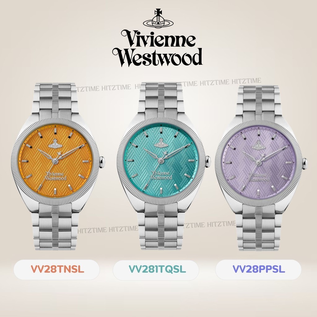 HIZTIME นาฬิกา Vivienne Westwood นาฬิกาข้อมือผู้หญิง นาฬิกาผู้หญิง แบรนด์เนม  Brandname รุ่น VV281TQSL