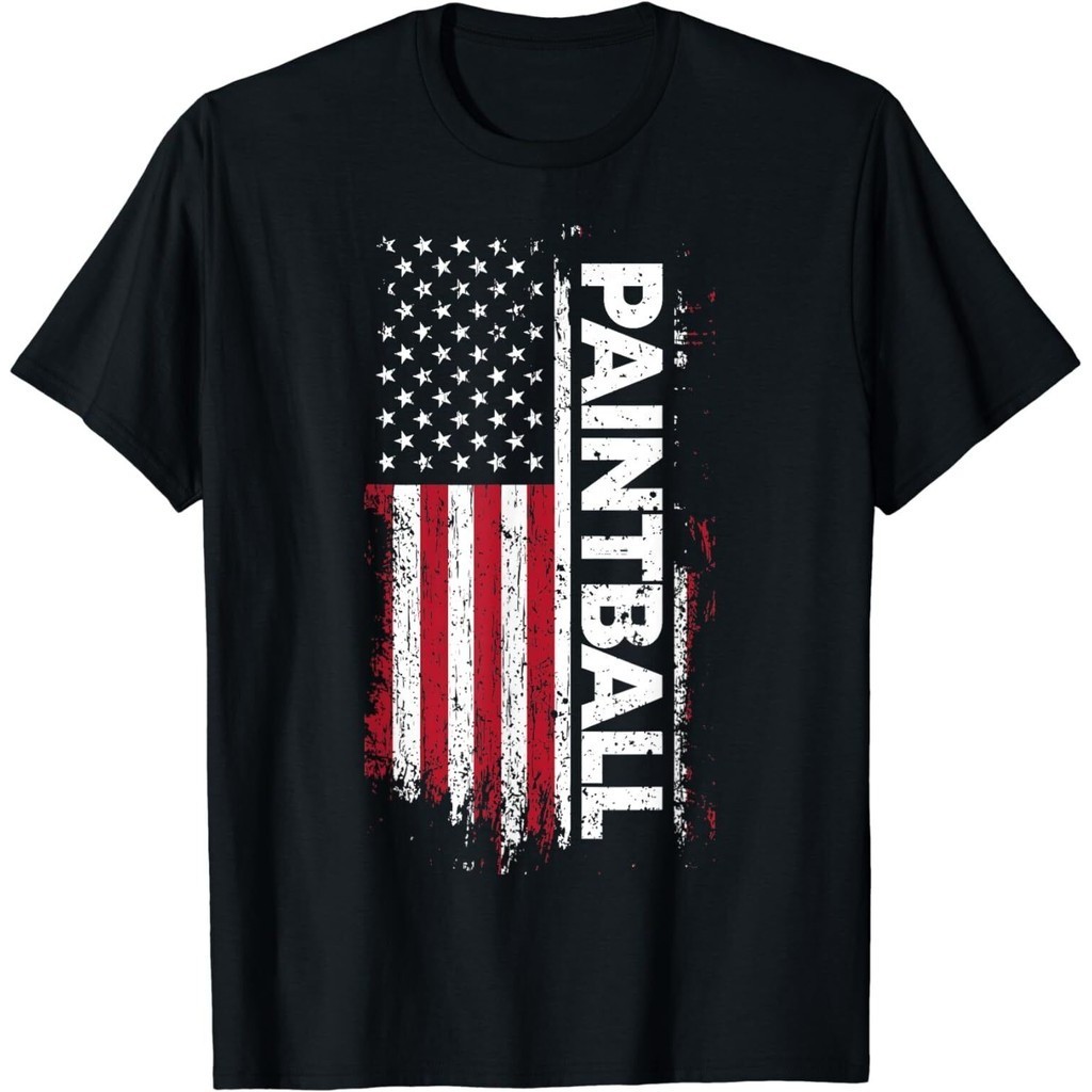 เสื้อยืด Vintage Flag Paintball